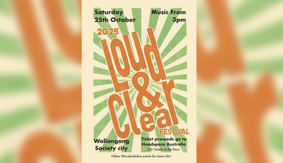 Flyer for Loud & Clear festival